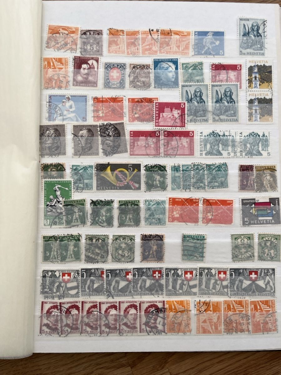 Tous les timbres: Briefmarken Album – D'occasion à Sursee par abcdxyz 1