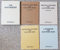 Roland The Synthesizer 100m Praxis-Buch 4-teilig TOP Rarität