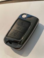 Custodia ricopertura per chiave VW Golf 7 in acciaio e pelle