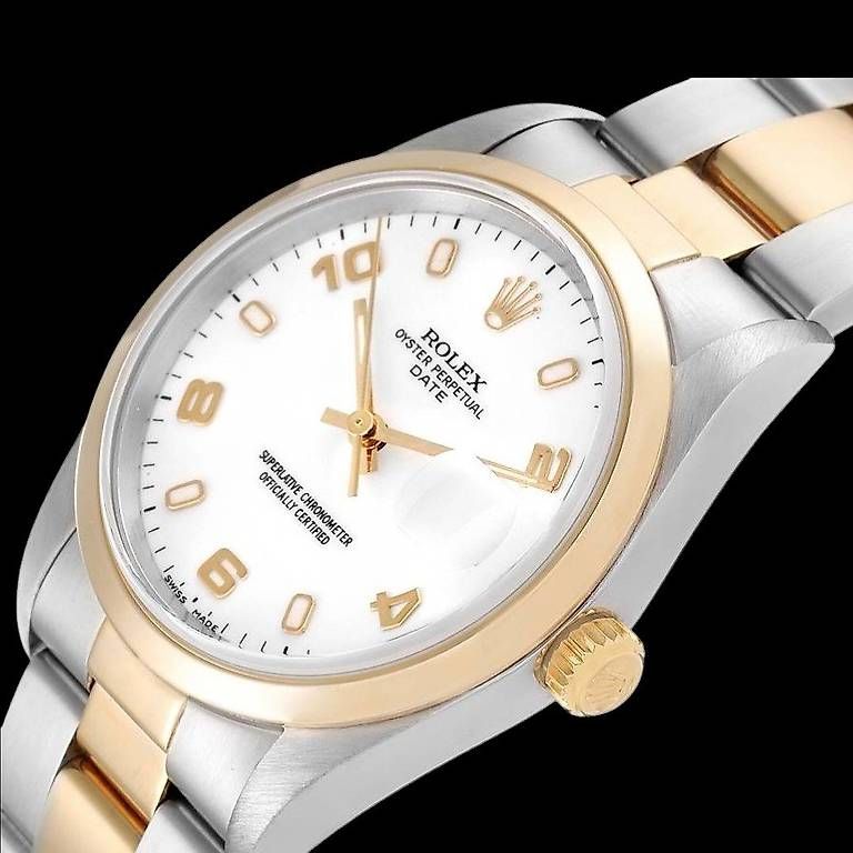 Rolex Orologi: Rolex Date Ref. 15203 acc/oro FULL SET 2007 - 34 MM – Usato da Grancia venduto da Gioielleria_DoroTi 1