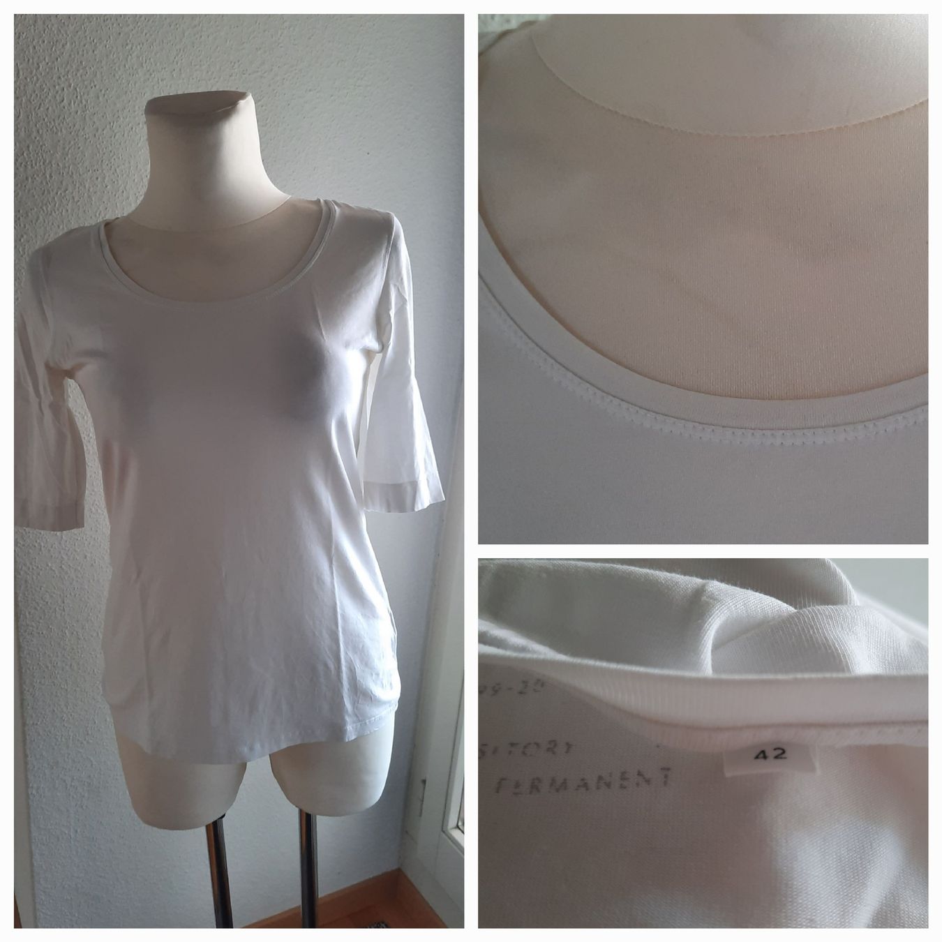 Opus T-shirts: ***OPUS*** Basicshirt weiss Gr 42 – D'occasion à Wädenswil par H2H_Secondhandshop
