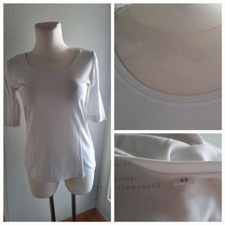 ***OPUS*** Basicshirt weiss Gr 42