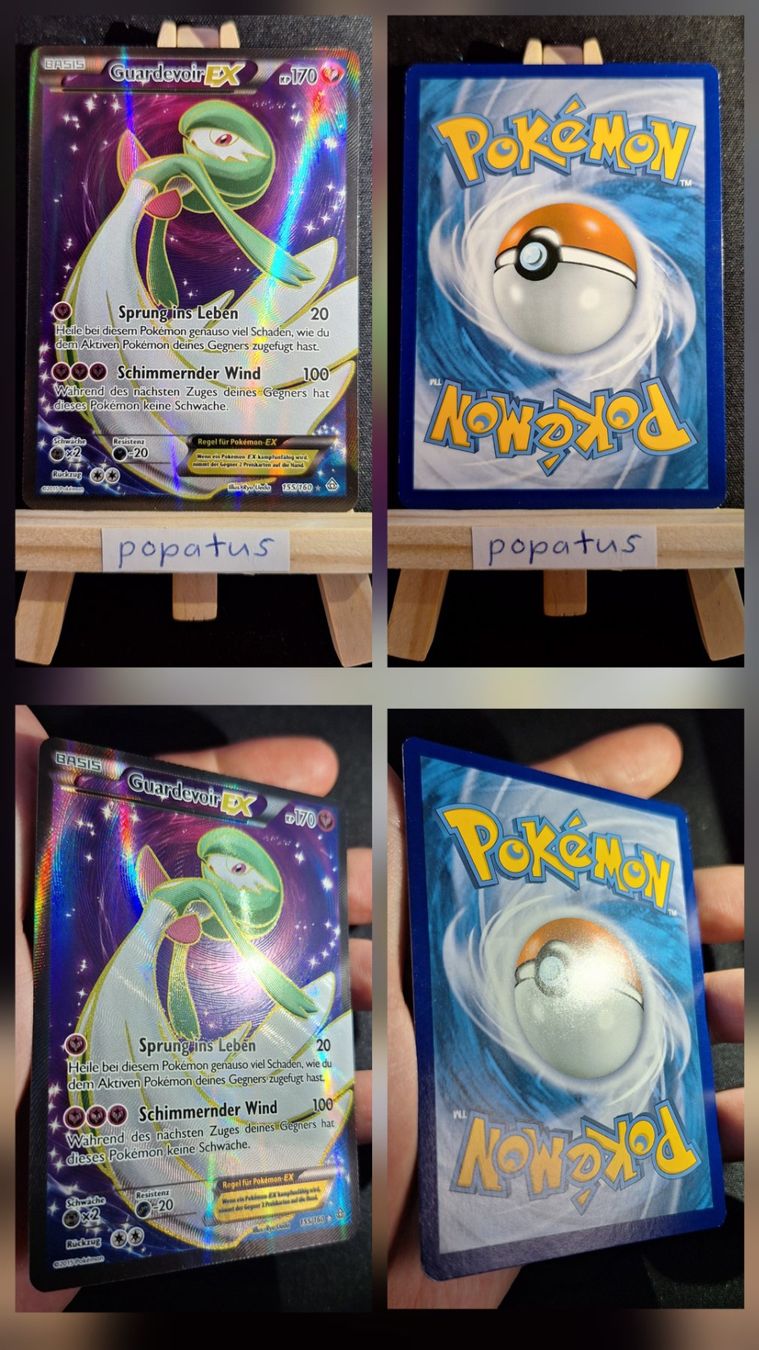 Pokémon Sammelbilder & Trading cards: Guardevoir EX (PRC 155) | DE | Protoschock – Gebraucht aus Andwil SG von popatus