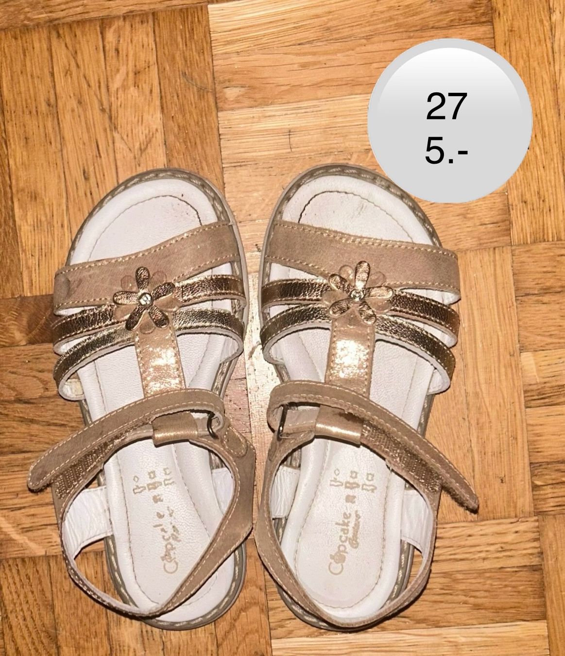 Scarpe per ragazze: Sandalen Mädchen Grösse 27 – Usato da Adliswil venduto da sil_v8dy