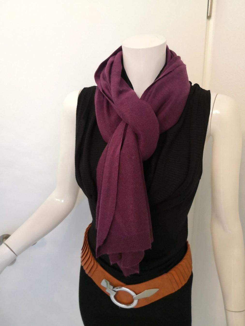 Foulards, Tücher & Schals: 🤩SCHAL WEICH VIOLET – Gebraucht aus Olten von Naja-Twins-Twins 6