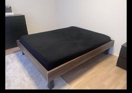 Doppelbett 160cm mit Lattenrost und Emma-Matratze