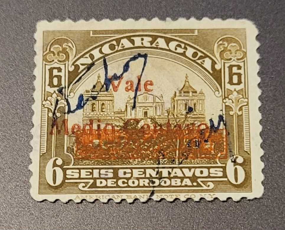 Tutti i francobolli: Nicaragua 1936 briefmarke – Usato da St Gallen venduto da Stampsalshobby