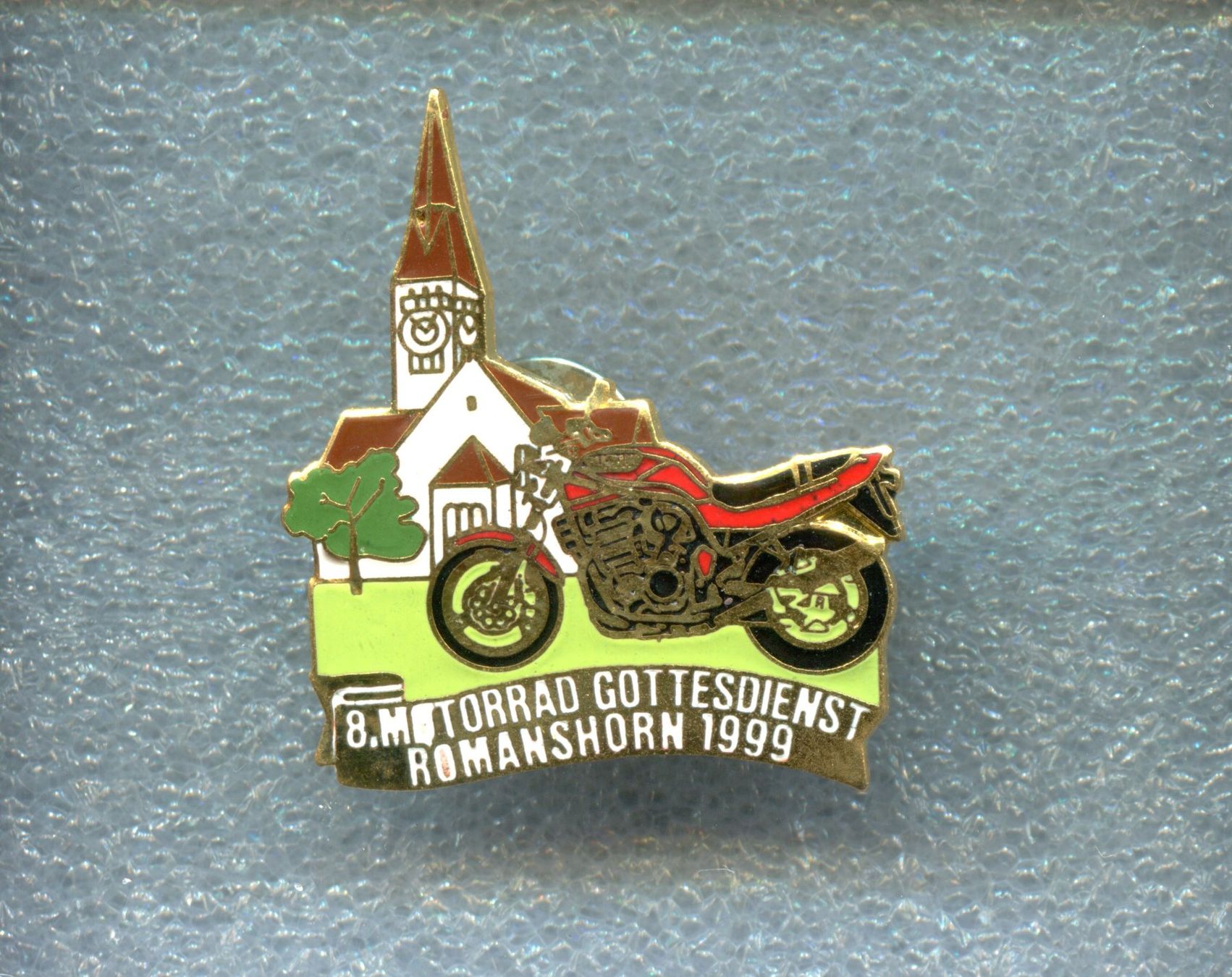 Placchette & Badge: Motorrad Gottesdienst Romanshorn 1999 – Usato da Winterthur venduto da Sammleroase