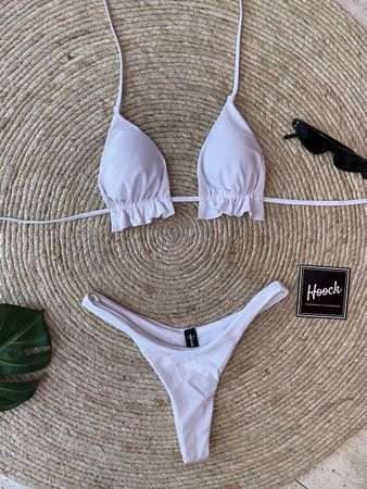 Weisser Bikini Gr. M Hoock Swimwear neu