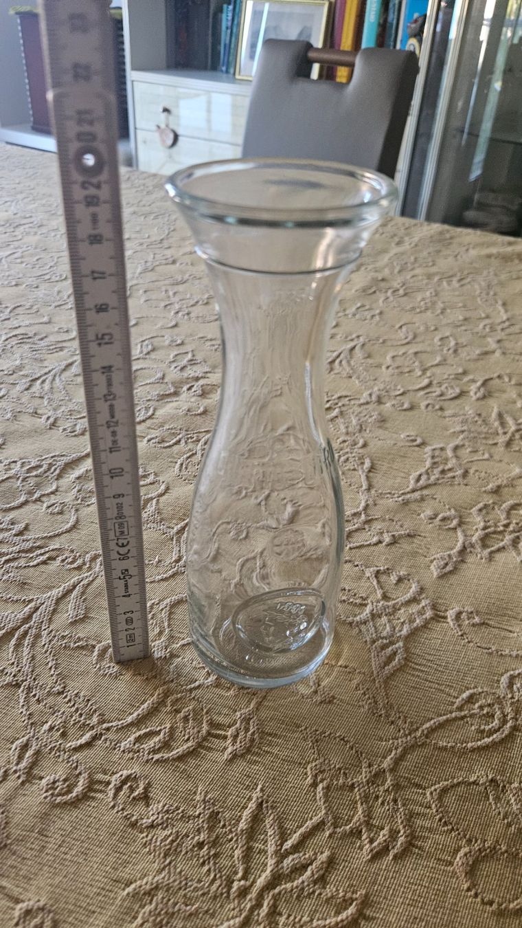 Caraffe: Caraffa in vetro "quarto di litro" – Usato da Melano venduto da H-Sara 2