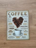 Wandbild Coffee