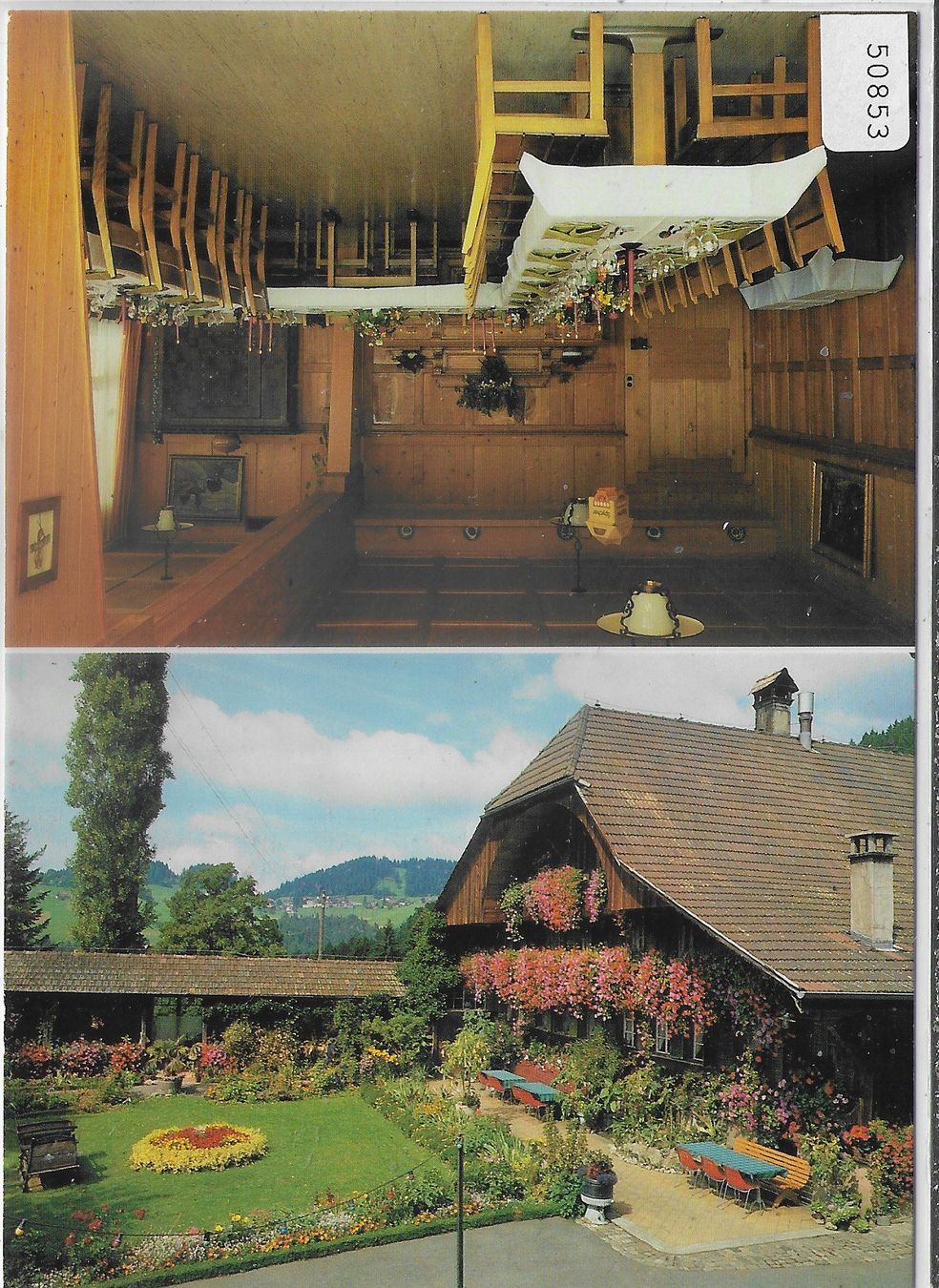 Cartoline postali: Ringoldswil - Restaurant Krindenhof – Usato da Ettingen venduto da Kartenplanet