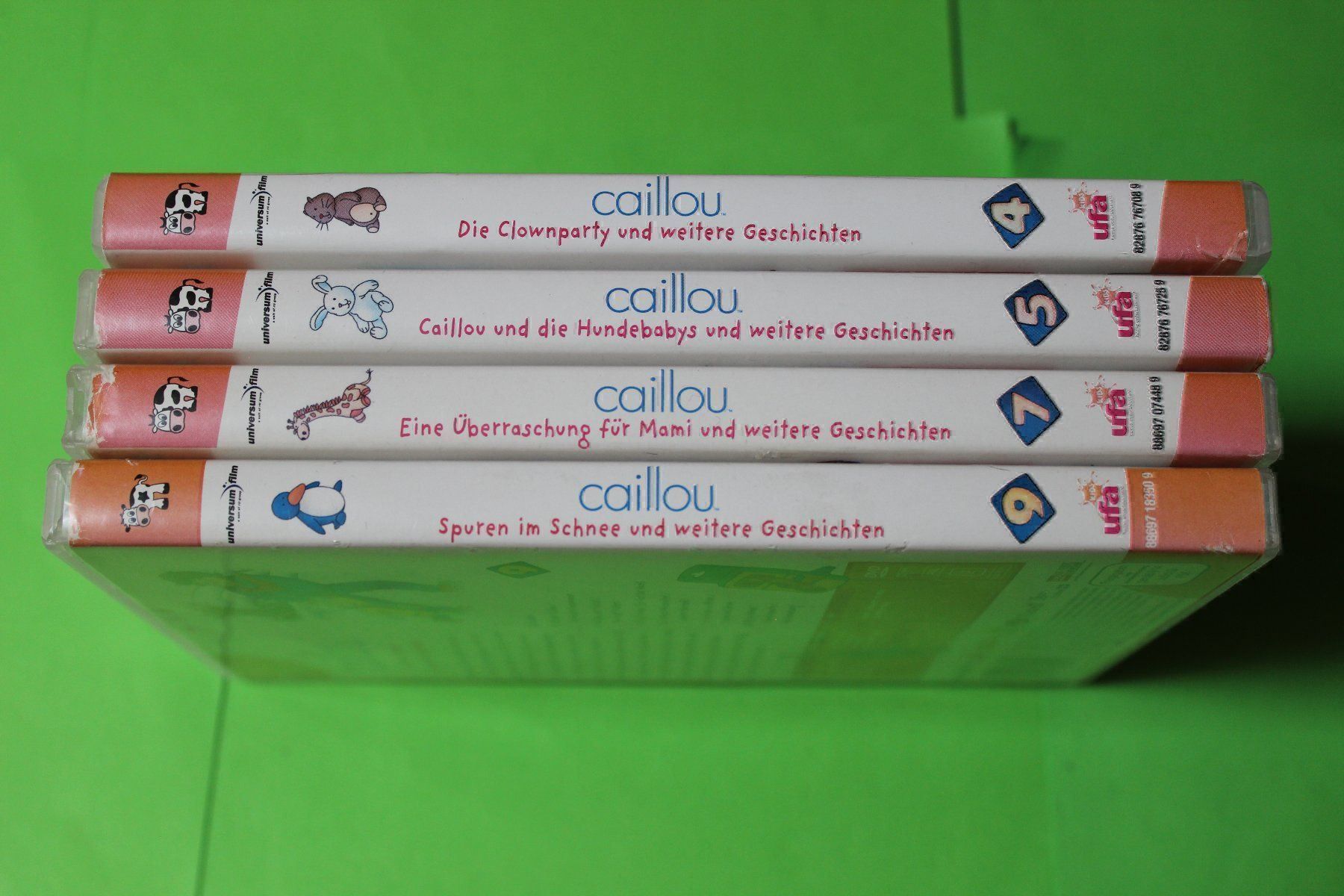 Tutti i DVDs: CAILLOU 4DVDs – Usato da Tübach venduto da JamesStone 6