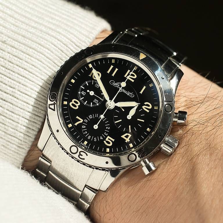 Montres: Breguet Type XX, référence 3800, vendue en 1998 – D'occasion à Lausanne par inf_dft9 1