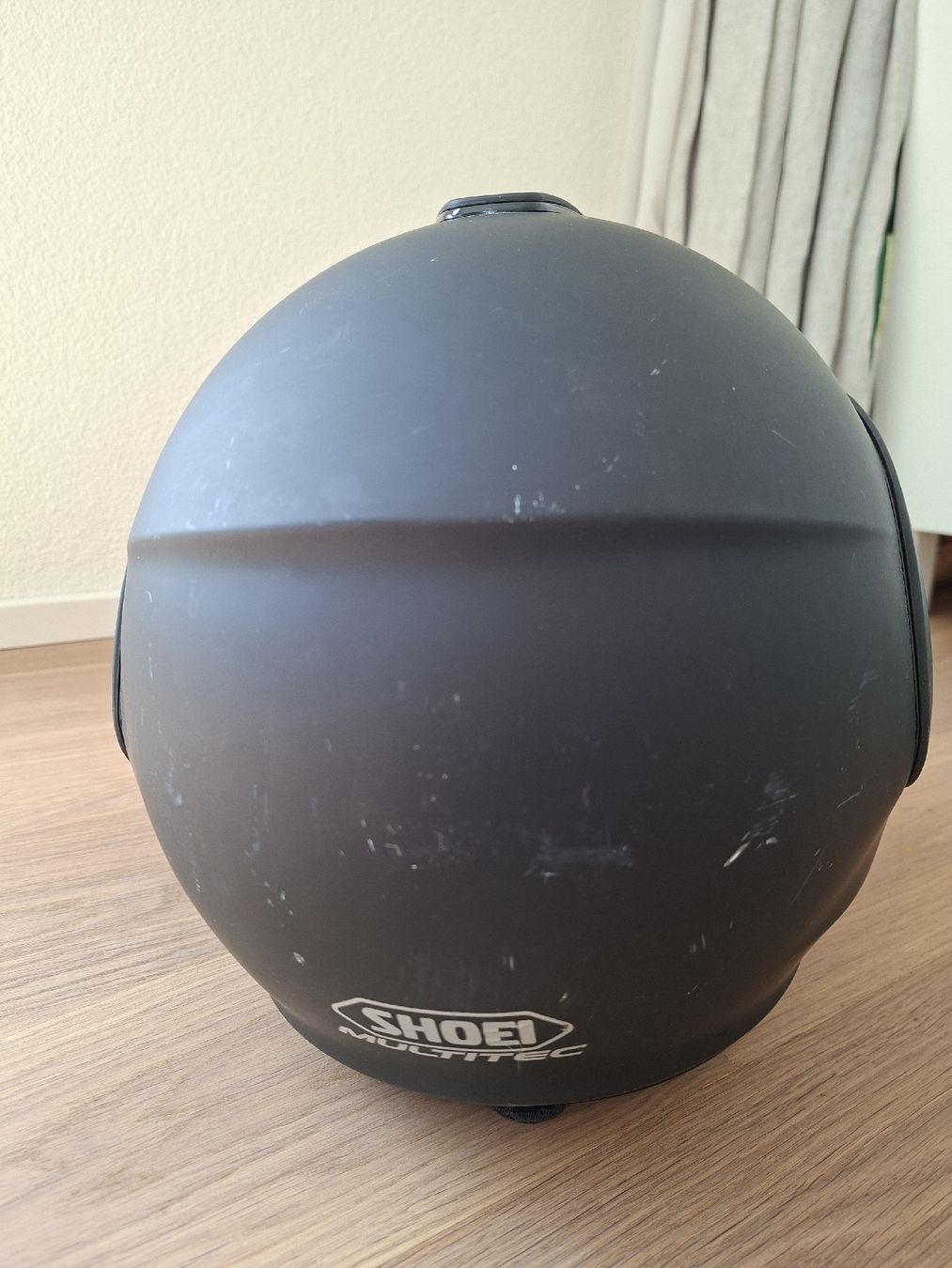 Shoei Caschi & visiere: Motorradhelm Shoei Multitec schwarz, integral – Usato da Weesen venduto da Pininafarina 5