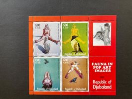 Republik, Djubaland, Fauna in Pop Art Images, Erotik, Akt