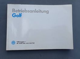 Betriebsanleitung VW Golf