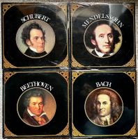 SEALED 7 Klassik Schallplatten BACH BEETHOVEN made in Swiss