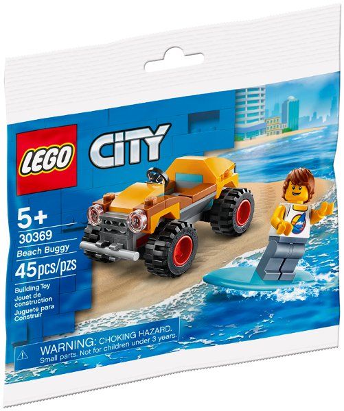 Lego Kit di costruzioni: LEGO City 30369 Beach Buggy polybag – Nuovo e nell'imballaggio originale da Basadingen venduto da NekoBricks