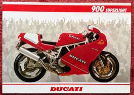 Ducati 900 Superlight , Prospekte , Testberichte