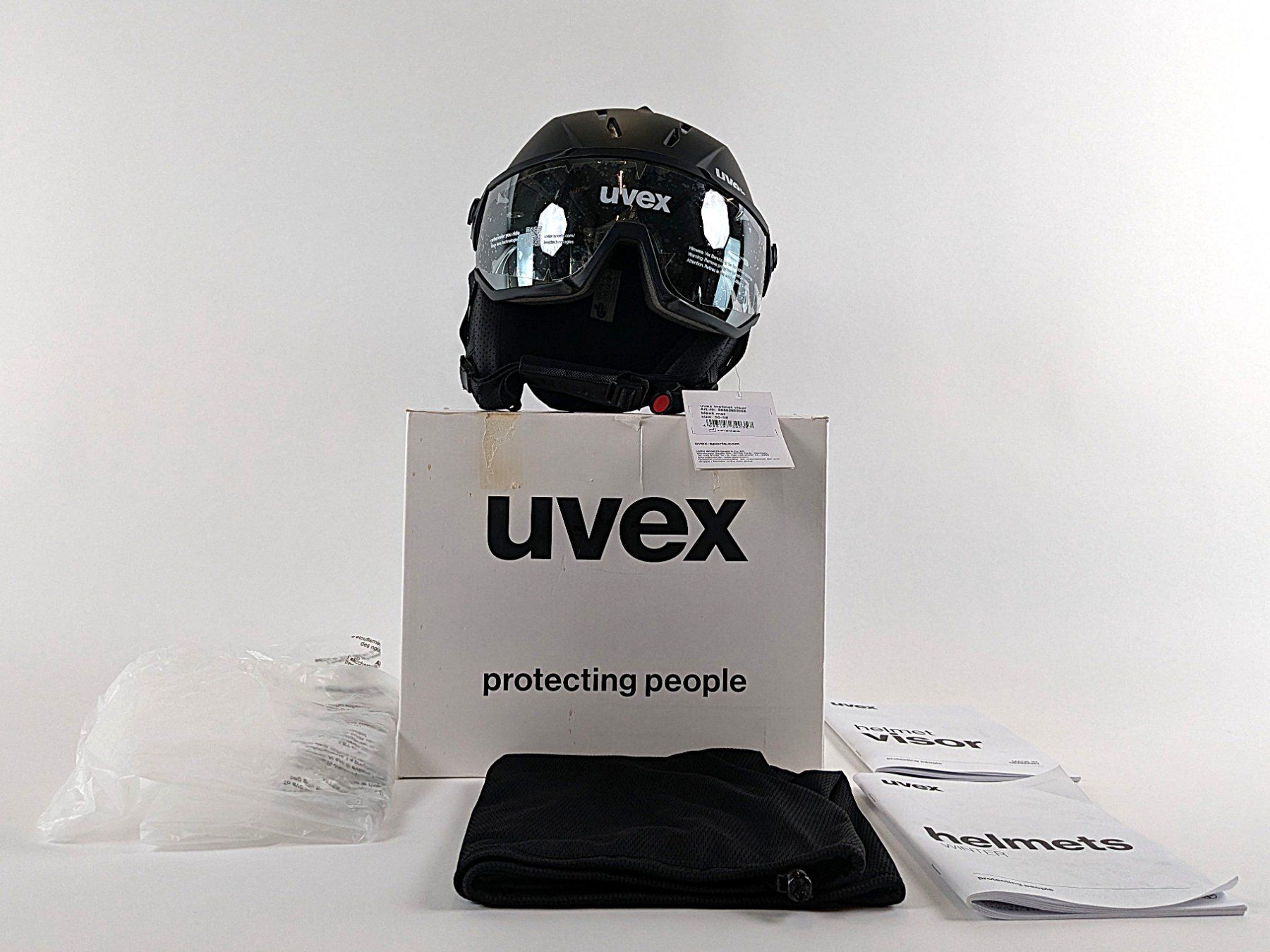 Uvex Helme: UVEX instinct visor Gr. 56-58cm – Neu (gemäss Beschreibung) aus Dintikon von Restwert_Dintikon