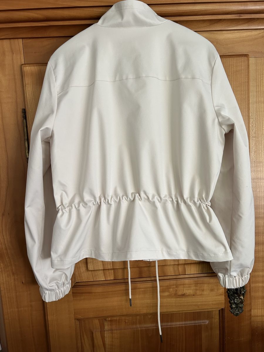 Monari Giacche: Monari Übergangsjacke, Hellbeige, Gr. 40, Neu! – Nuovo (secondo la descrizione) da Worben venduto da fra_s78y 3