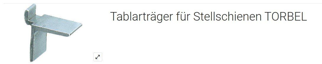Armadi: Tablarträger für Stellschienen TORBEL – Nuovo (secondo la descrizione) da Rüttenen venduto da Mushorn 4