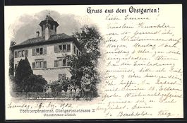 Zürich-Unterstrass, Töchterpensionat O