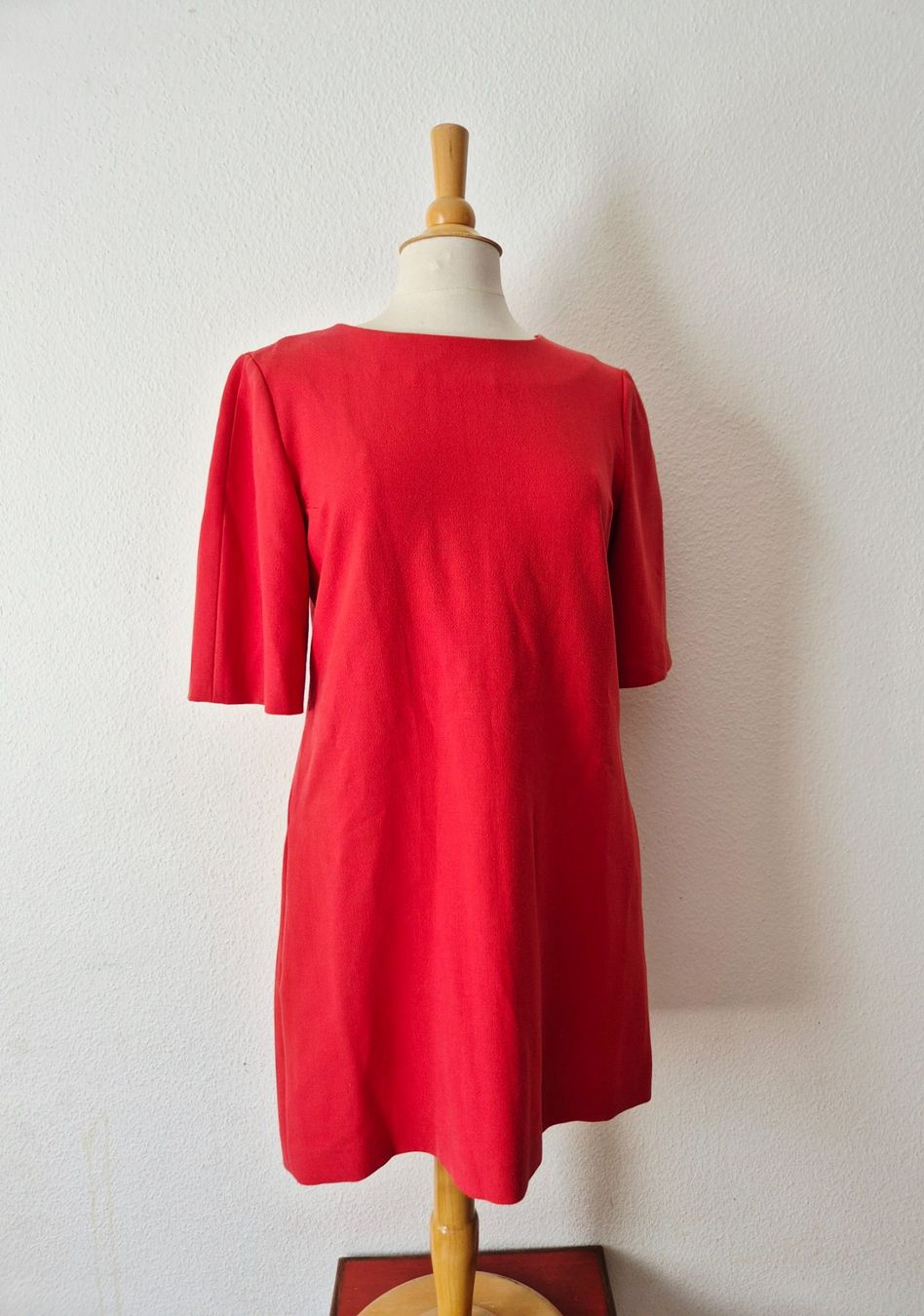 Maje Vestiti: MAJE KLEID DRESS 3 M 38 40 APRICOT BASIC,  TOP ZU STRICKJACK – Usato da Elsau venduto da the-colorful-side 3