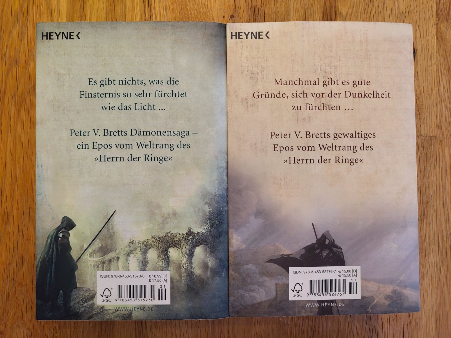 Libri: Peter V. Brett Romane – Usato da Zürich venduto da cschmid92 1