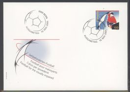 2005, FDC, Sondermarke Sehbehindertenfussball