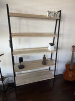 Leiterregal Holz und Metall 5 Ebenen guter Zustand