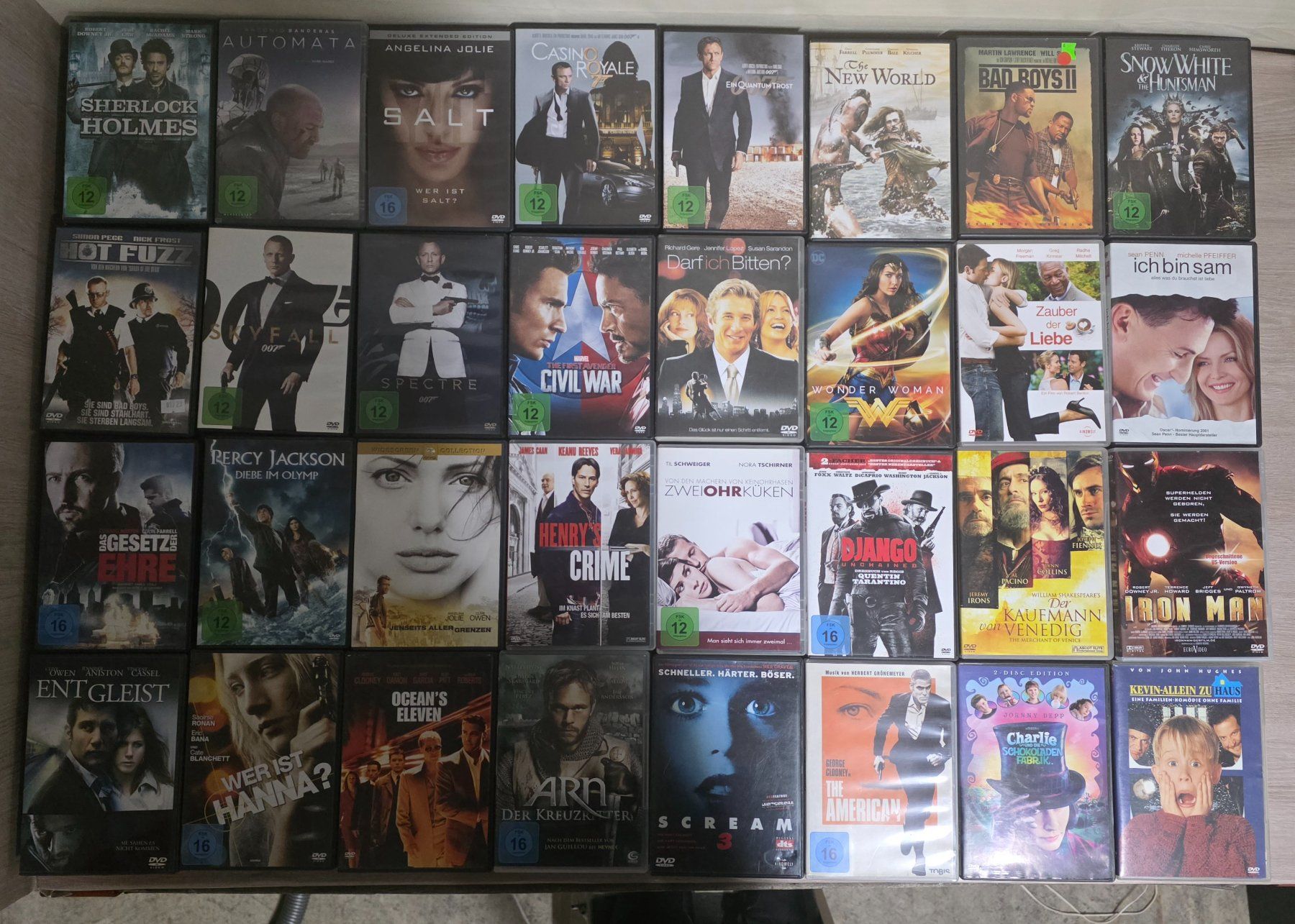 Alle DVDs: DVD Sammlung über 195 Stück – Gebraucht aus Dierikon von gigi1959 1