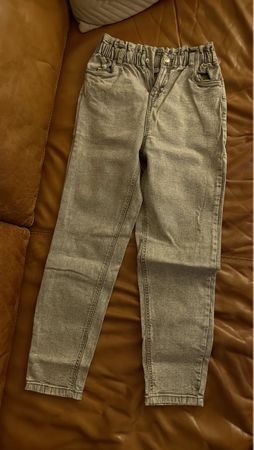 Graue Jeans mit Gummibund, Grösse 164, neuwertig