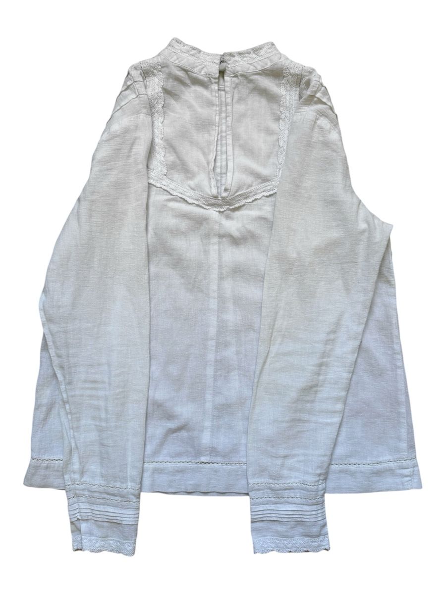 Camicette: Vintage Baumwolle Spitze Bluse – Usato da Zürich venduto da pet_8jkt 2