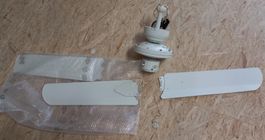 Deckenventilator mit 3 Flügeln weiss