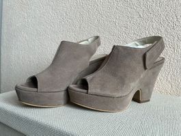Bequemer Lederschuh Gr. 37.5/38 NP  Fr. 280.-- Neuwertig