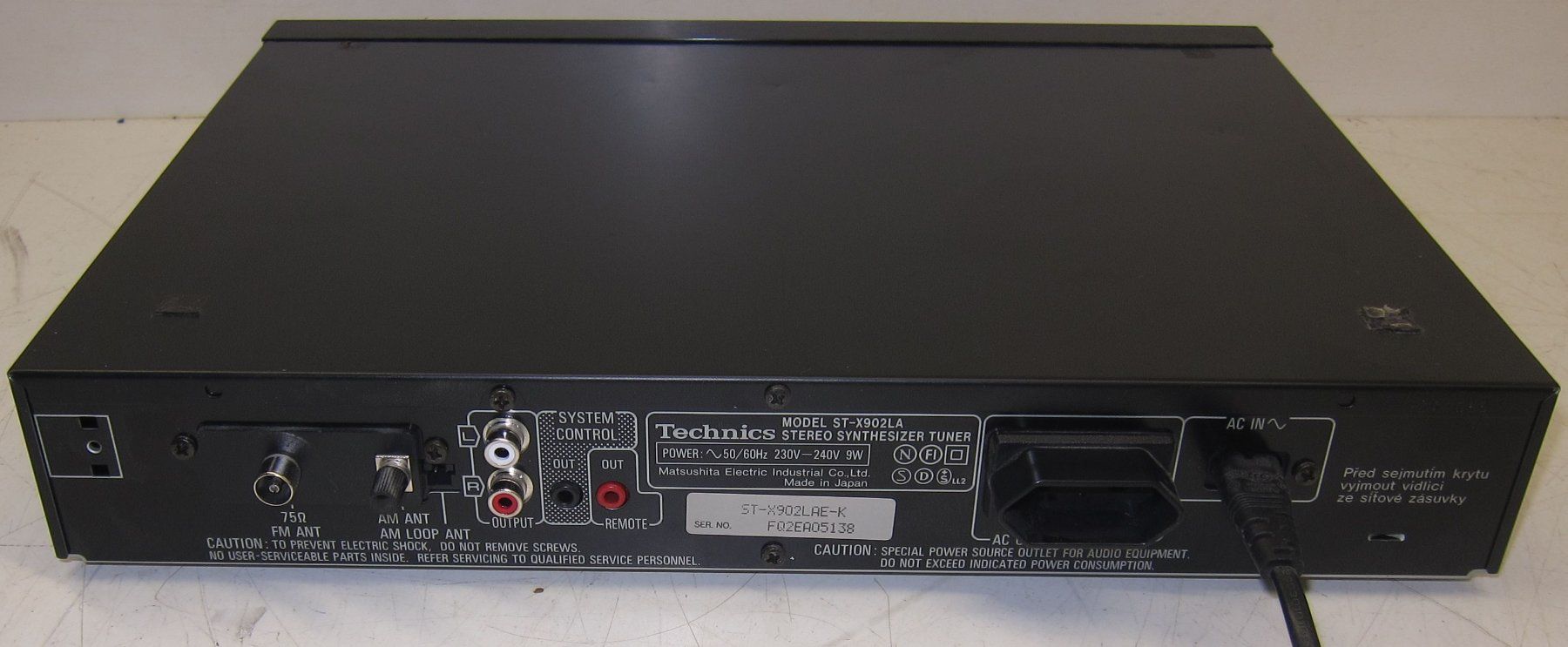 Technics Radio: Technics Tuner ST-X 902 L – Usato da Männedorf venduto da livesteam 3