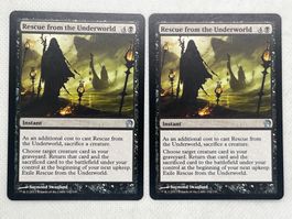 2x Rescue from the Underworld - Magic the Gathering