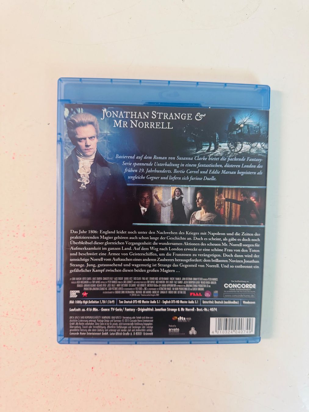 Tutti i DVDs: JONATHAN STRANGE & MR. NORRELL  (BLU-RAY) – Usato da Basel venduto da san_2qlq 1