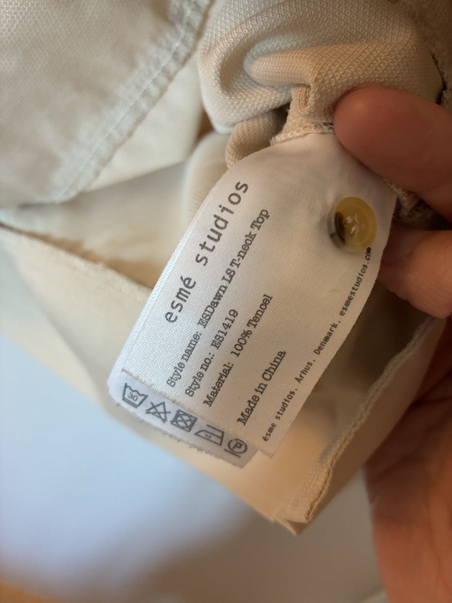 Camicette: Esmé Studios Bluse beige Grösse S – Usato da Romanshorn venduto da phe_qs2q 2