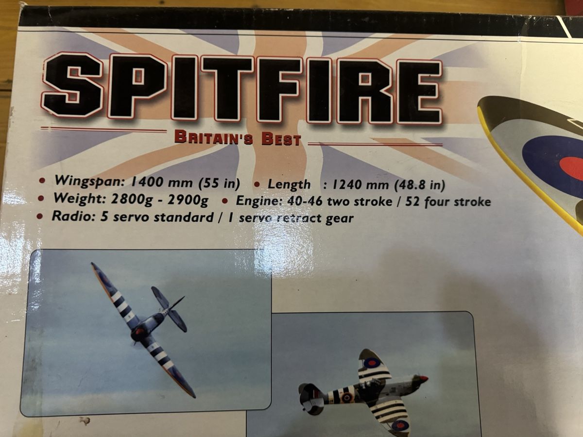 Modellismo RC: Phoenix Model Spitfire ARF 1400mm Spannweite, Neu! – Nuovo e nell'imballaggio originale da Schnottwil venduto da stubi02 2