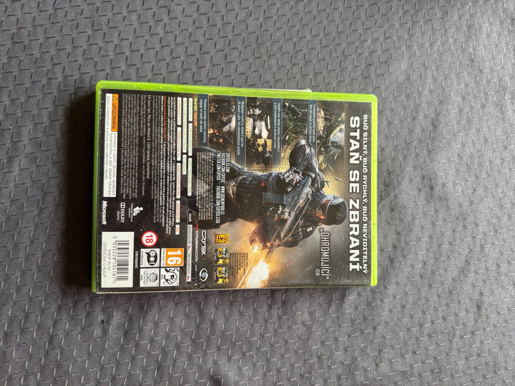 Giochi: Crysis 2 Classics Xbox 360 PAL EA Crytek complet – Usato da L'Orient venduto da dav_8slp 1