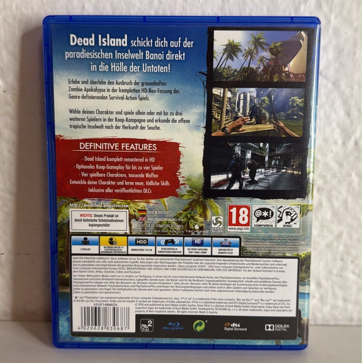 Sony Giochi: Dead Island Definitive Edition PS4/PS5 game – Usato da Ehrendingen venduto da bubulence 1