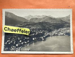 Alte Ansichtskarte Lugano vom Monte San Salvatore! Sehr alt