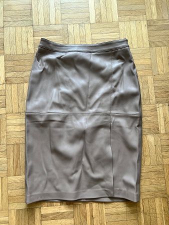 NEU Mango Leder Jupe / Rock - Grösse 38