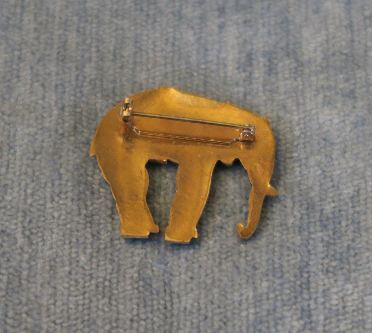 Spille & Fermagli: Brosche Elefant mit Strassteinen – Usato da Brittnau venduto da marlenestone 3