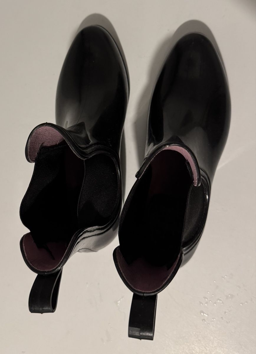 Scarpe da donna: Schwarze Gummistiefel Grösse 38 – Usato da Emmenbrücke venduto da Florentina27 4