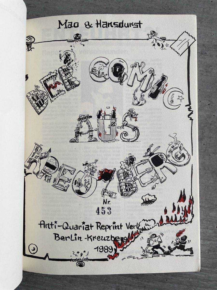 Fumetti: MAO & HANSDURST - DER COMIC AUS KREUZBERG – Usato da Pfungen venduto da Druller 2
