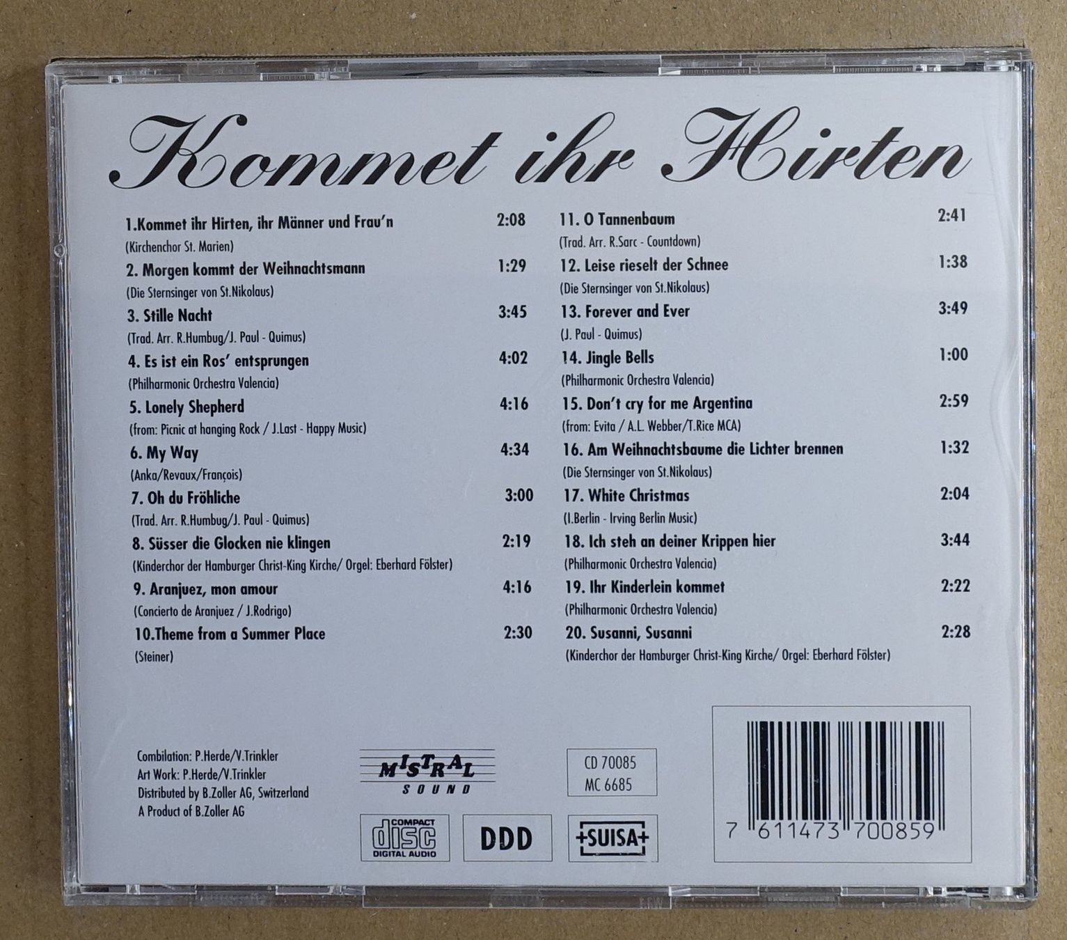 CD: Kommet ihr Hirten - F37 – Usato da Sessa venduto da fraenklishop 1